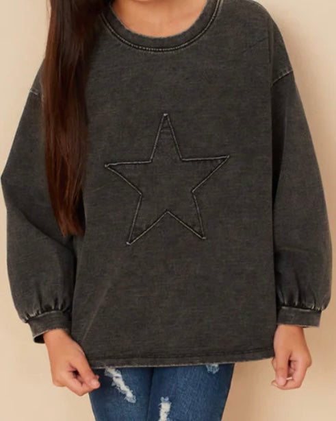 Star Patch Sweatshirt