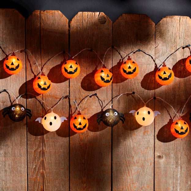 Pumpkin String Ball Lights - The Swanky Shack
