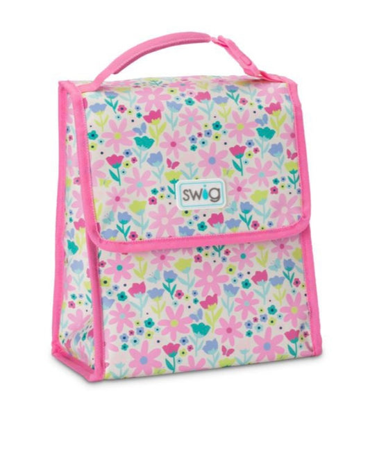 Flower Power Foldi Lunch Bag