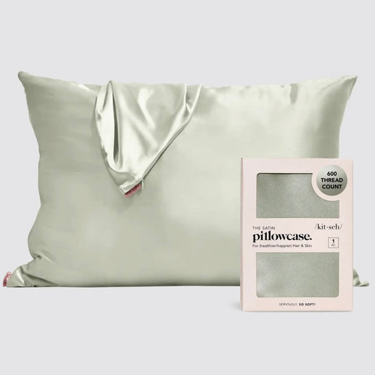 Sage Standard Silk Pillowcase