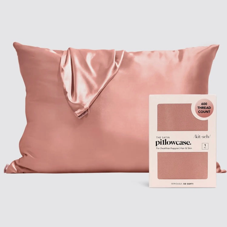 Terracotta Standard Silk Pillowcase