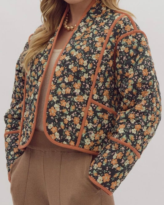 Floral Reversible Jacket