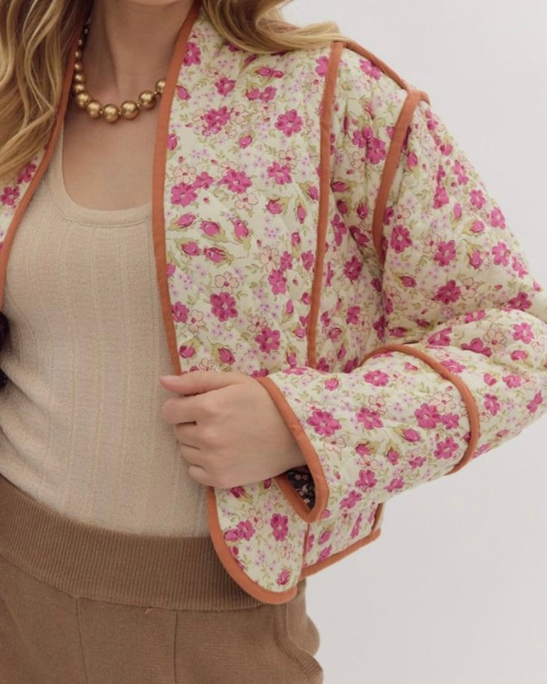 Floral Reversible Jacket