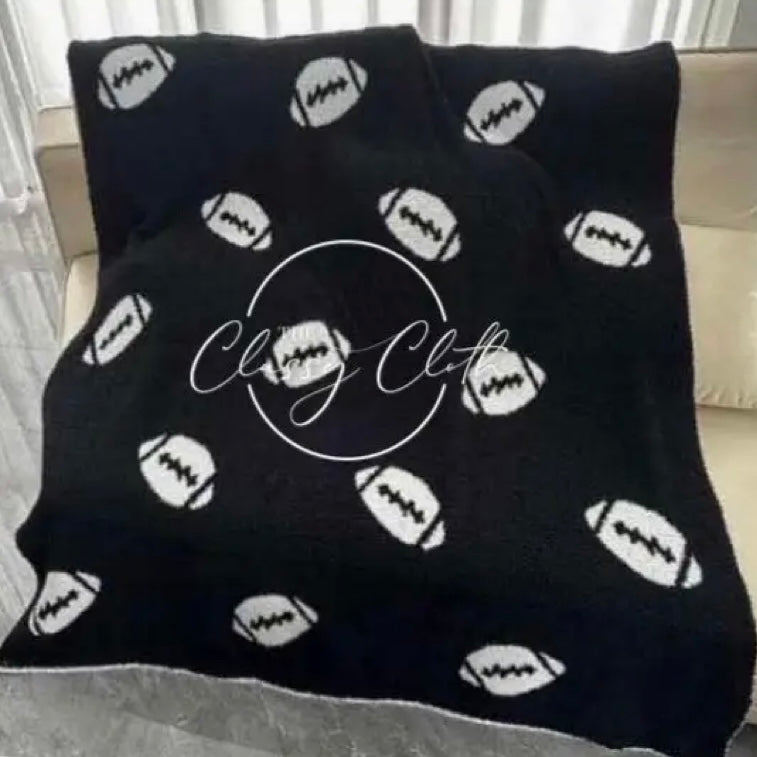 Luxe Football Blanket