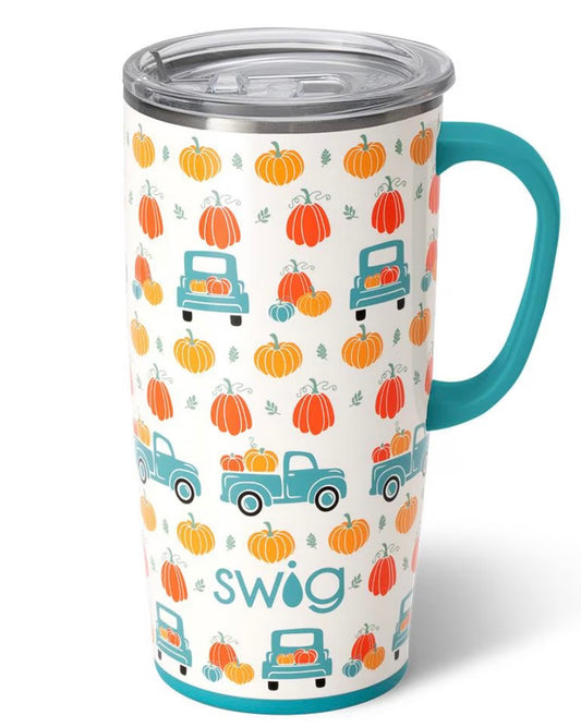 Pumpkin Patch 22oz Travel Mug