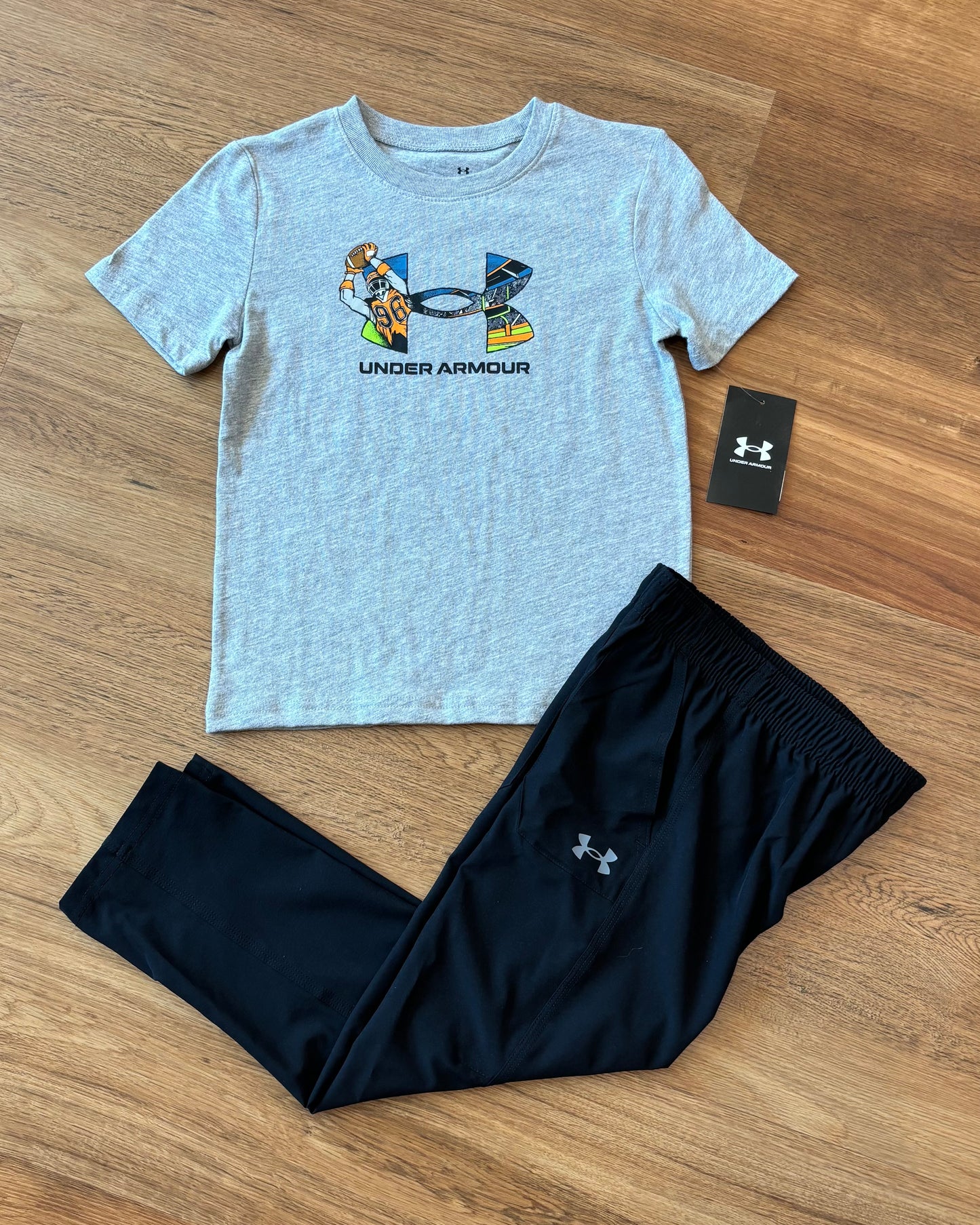 UA Black Stretch Tech Pant