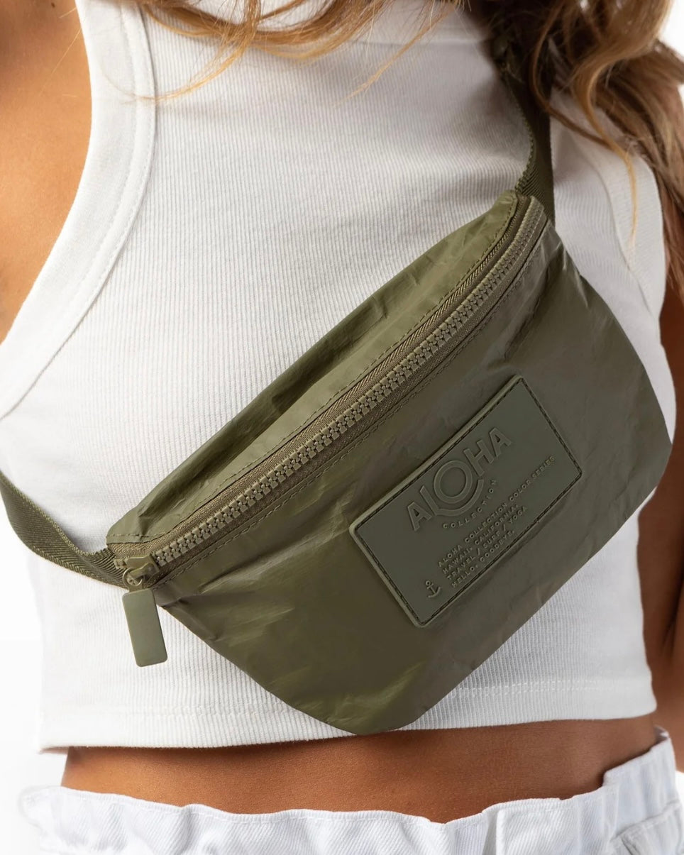 Monochrome Olive Mini Belt Bag