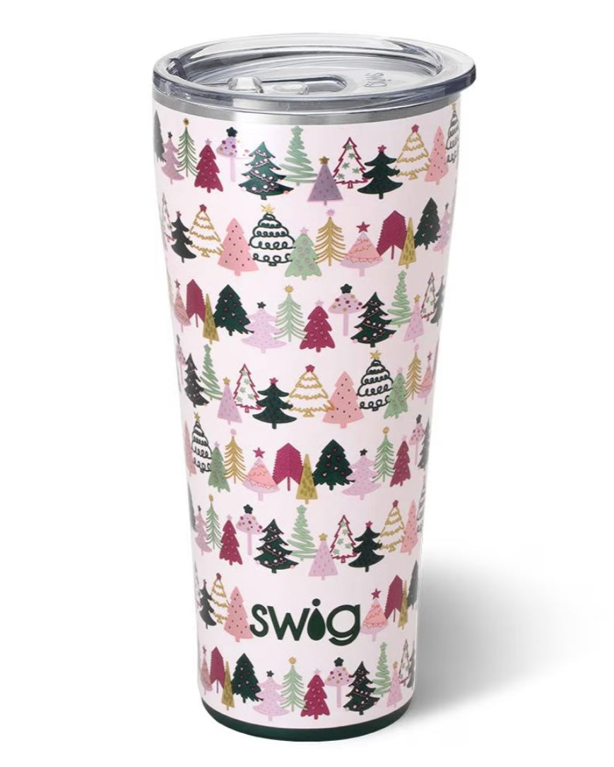 Tinseled Trees 32oz Tumbler