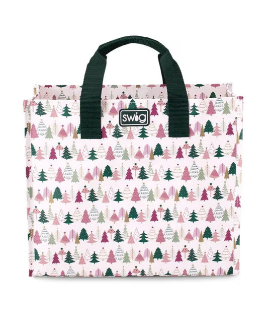 Tinseled Trees Medium Reusable Bag