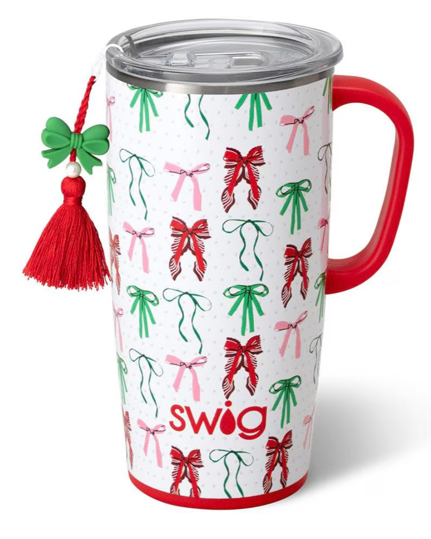 Ribbons & Bows 22oz Travel Mug