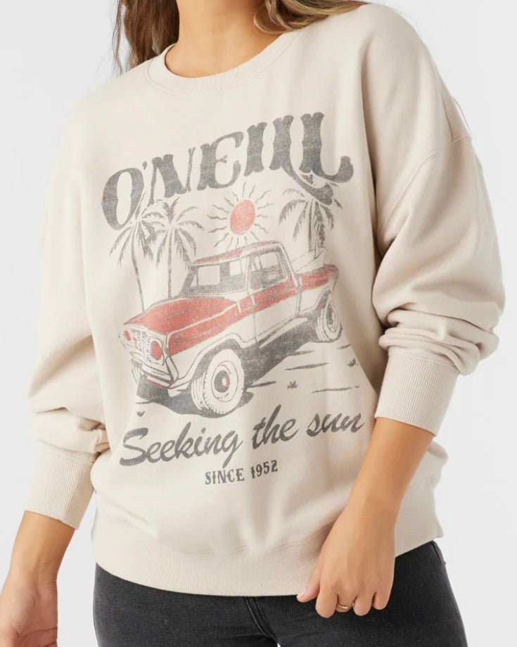 Seek The Sun Oversized Sweatshirt