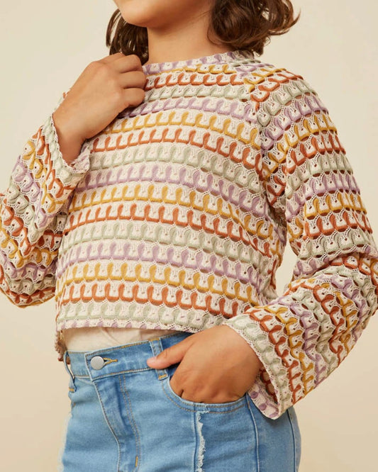 Multicolor Knit Top