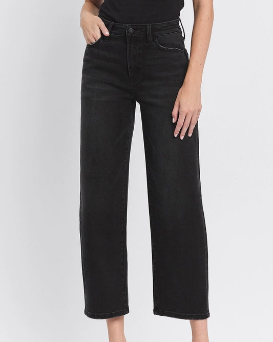 Kate Black Barrel Jean