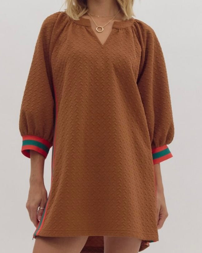 Jada Camel Dress