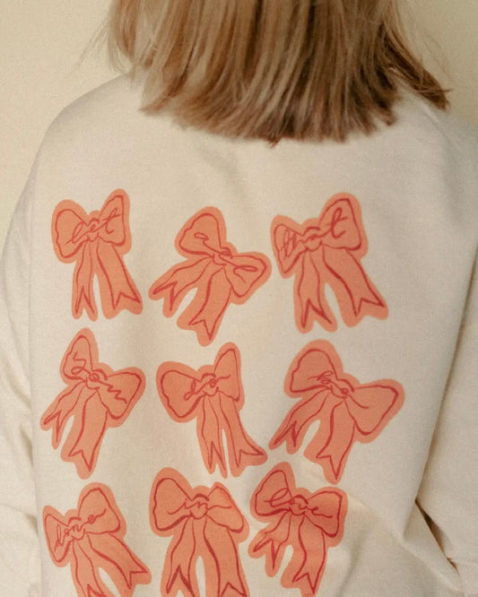V-Day Bow Sweatshirt - The Swanky Shack