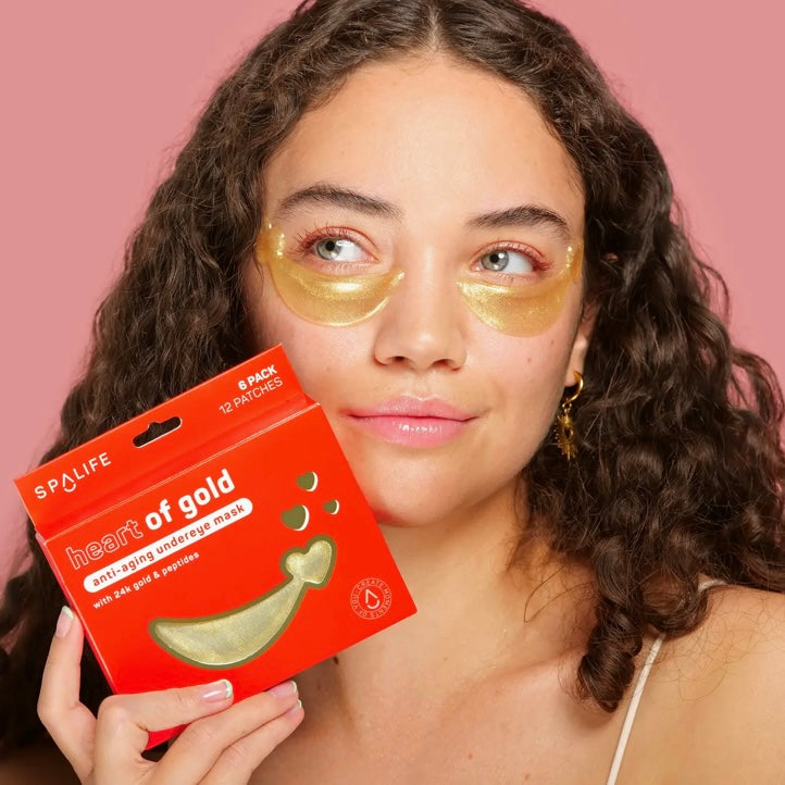 Heart Of Gold Under Eye Mask 6 Pair