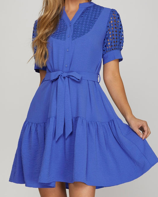 Lacy Mini Dress
