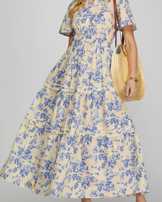 Flower Maxi Dress