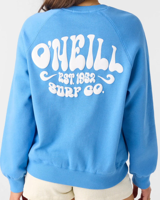 Boardwalk Blue Puff Sweatshirt