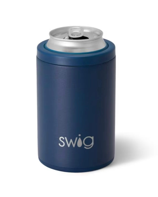 Navy Can + Bottle Cooler 12oz.