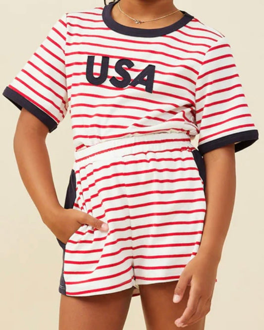Stripe Shorts