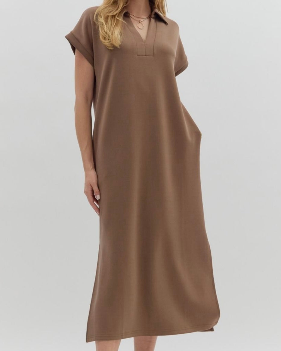 Jessa Coffee Dress