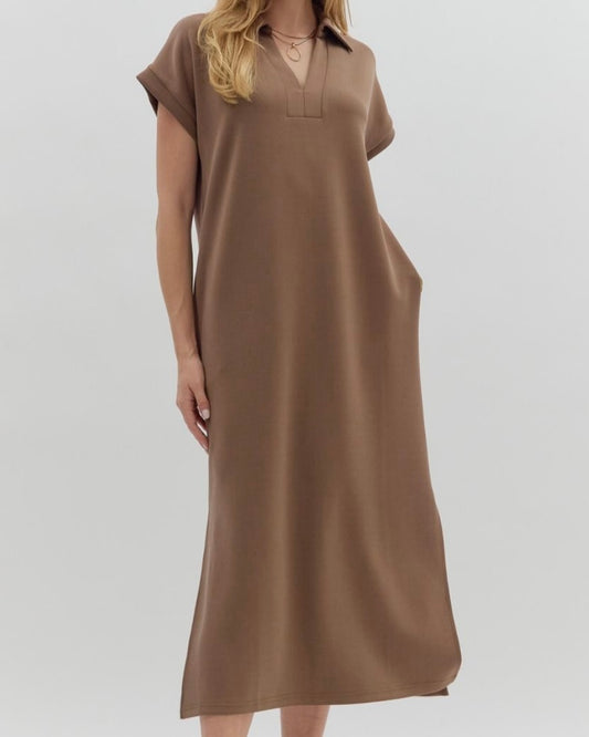 Jessa Coffee Dress