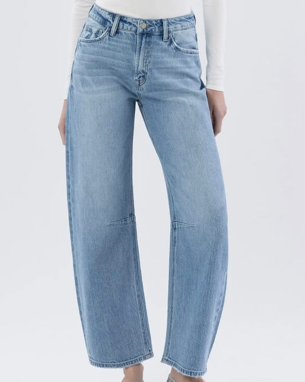 Katie Charm Barrel Jean