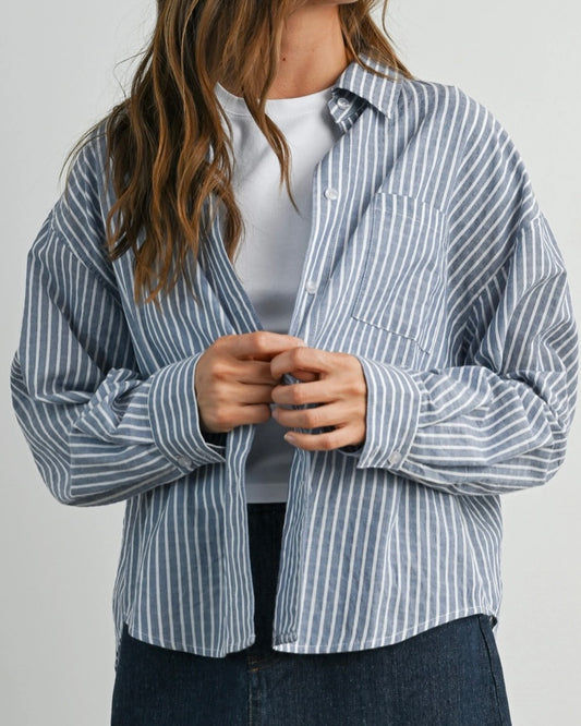 Stella Blue Stripe Shirt