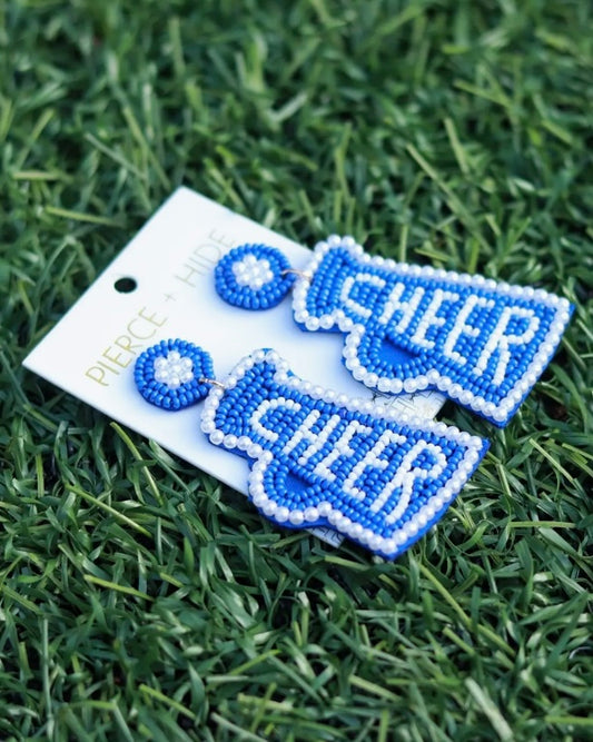 Beaded Megaphone Earring
