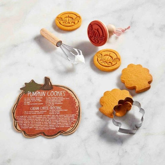 Pumpkin Cookie Baking Set