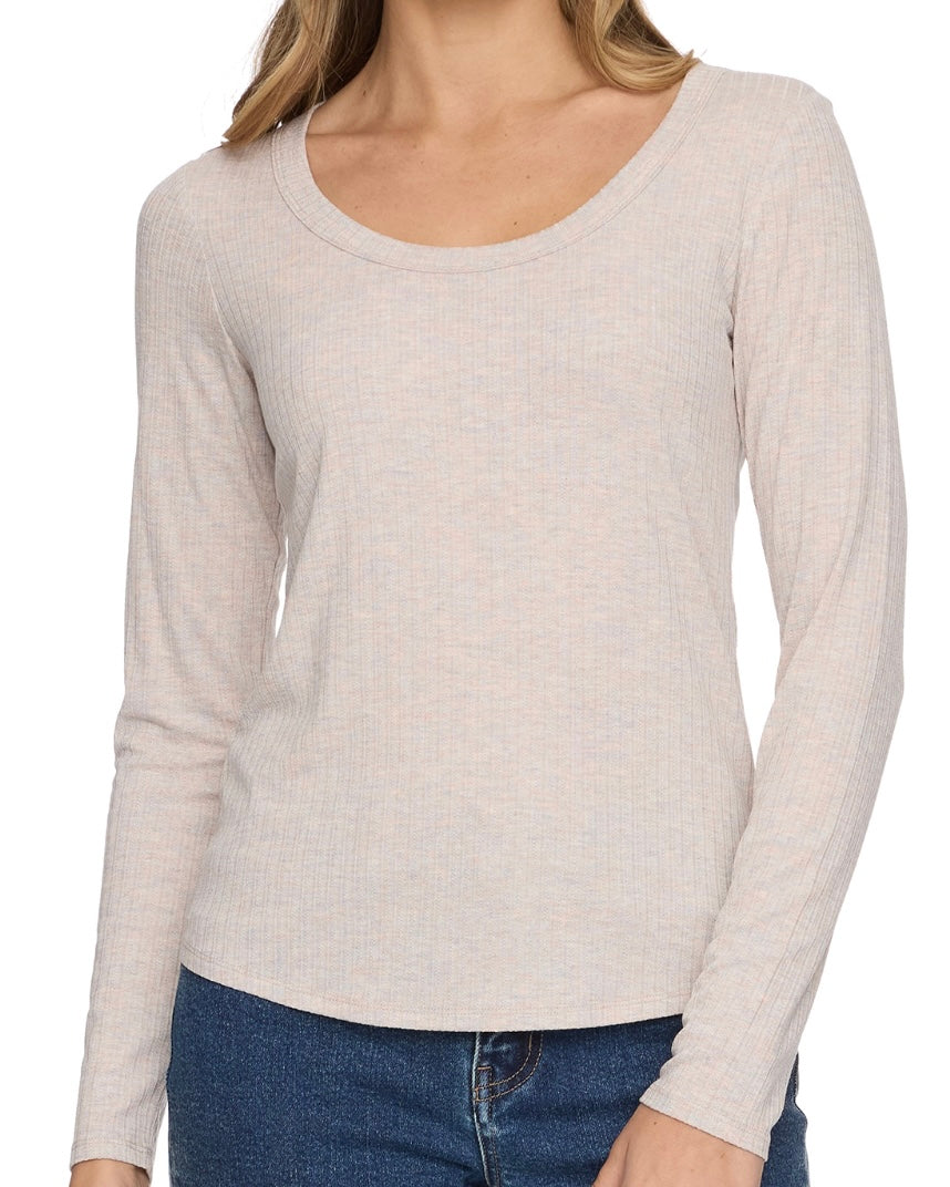Lauren Scoop Long Sleeve