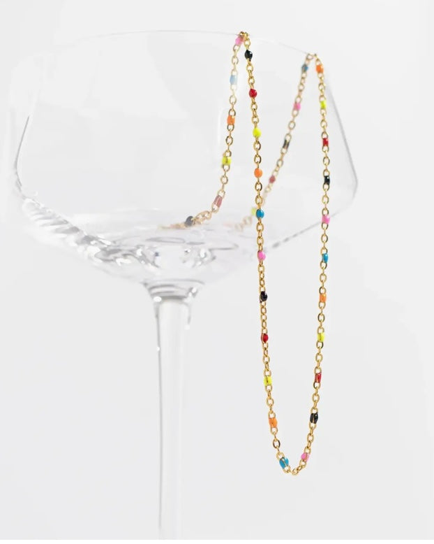 Paisley Confetti Necklace