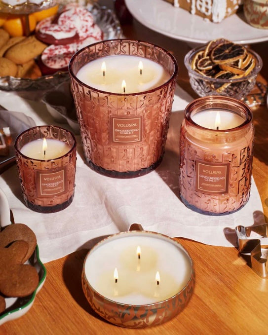 Gingerbread Chalet 3 Wick Tin