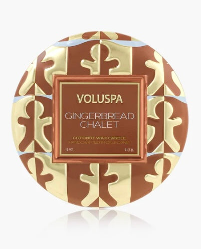 Gingerbread Chalet Mini Tin