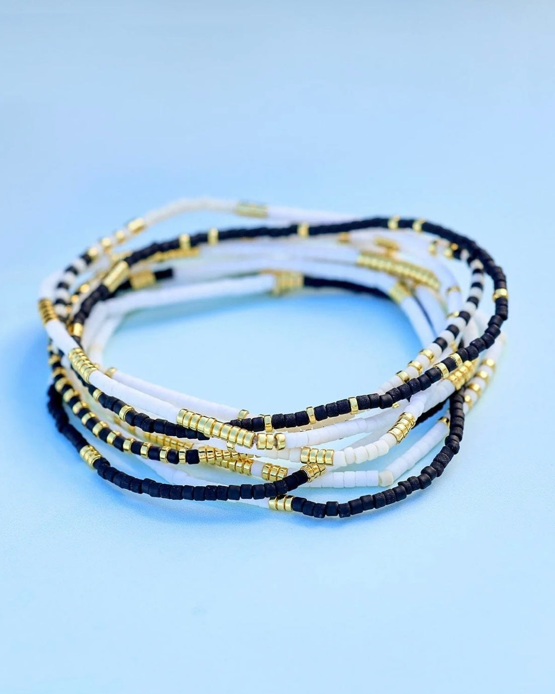 Monochrome Set Stretch Bracelet