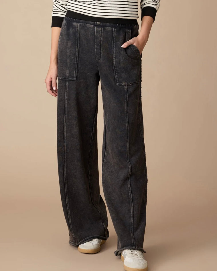 Dolly Black Knit Pant