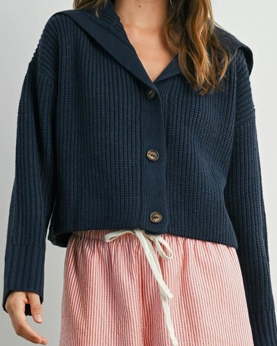 Hello Collared Sweater - The Swanky Shack