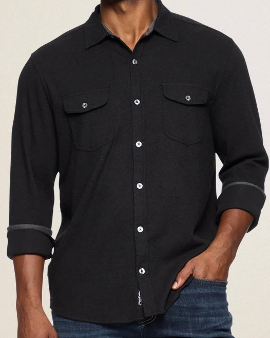 Hero Black Knit Shirt