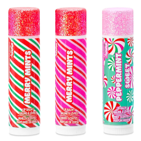 Merry Mints Lip Balm Trio