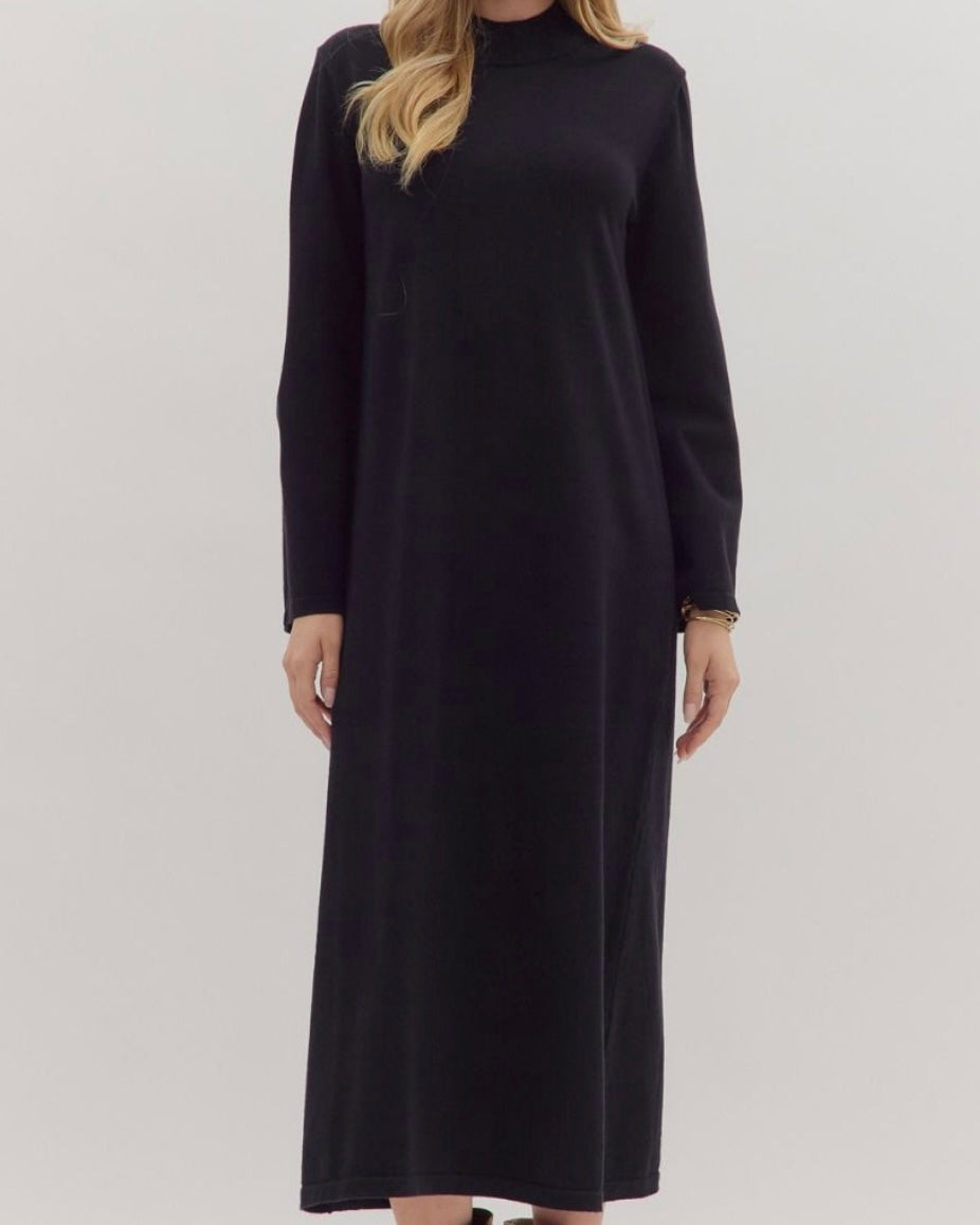 Black Sweater Dress