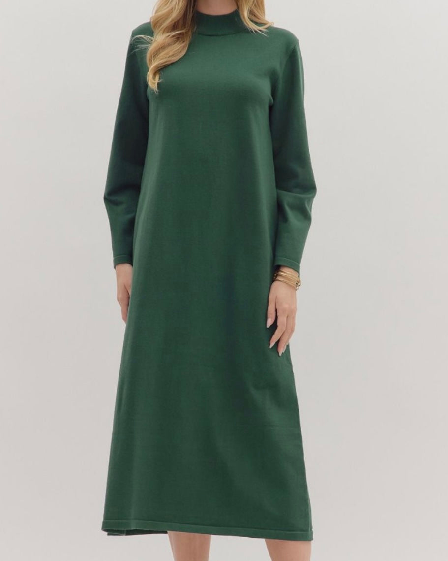 Pine Sweater Dress
