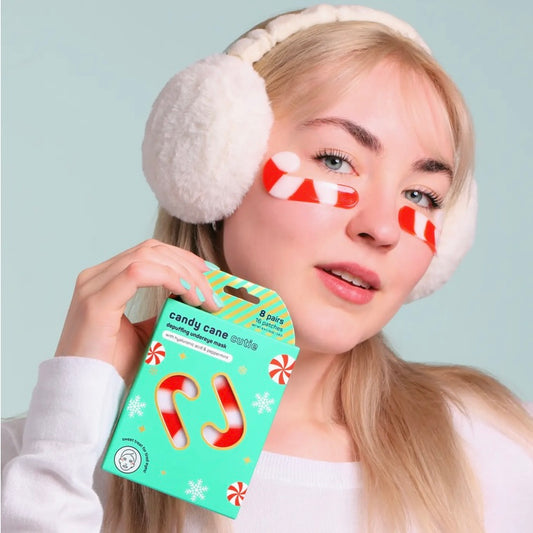 Candy Cane Undereye Masks