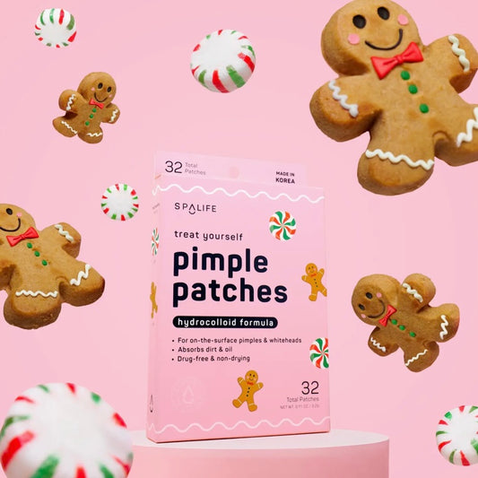 Holiday Gingerbread Pimple Patches