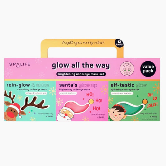 Christmas Holiday Glow Undereye Mask Set