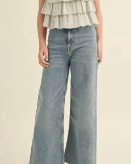 Denim Wide Leg Jean