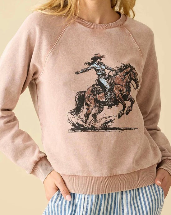 Cowgirl Graphic Sweatshirt