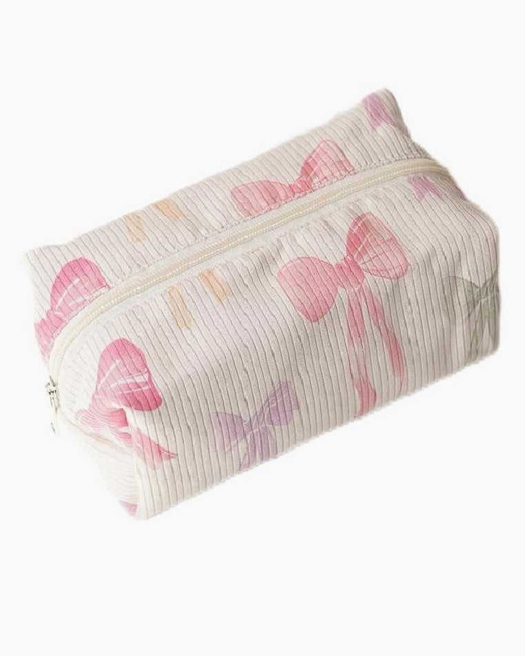 Bows Cosmetic Bag - The Swanky Shack