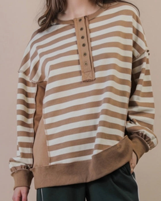 Ryan Mocha Top - The Swanky Shack