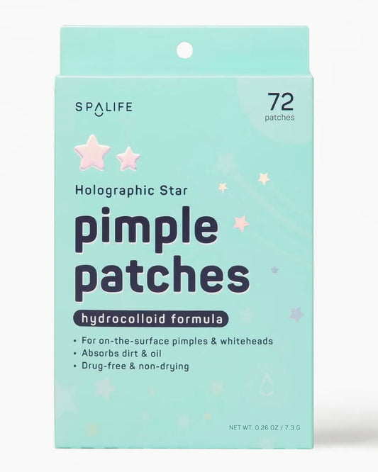 Holographic Star Pimple Patches - The Swanky Shack